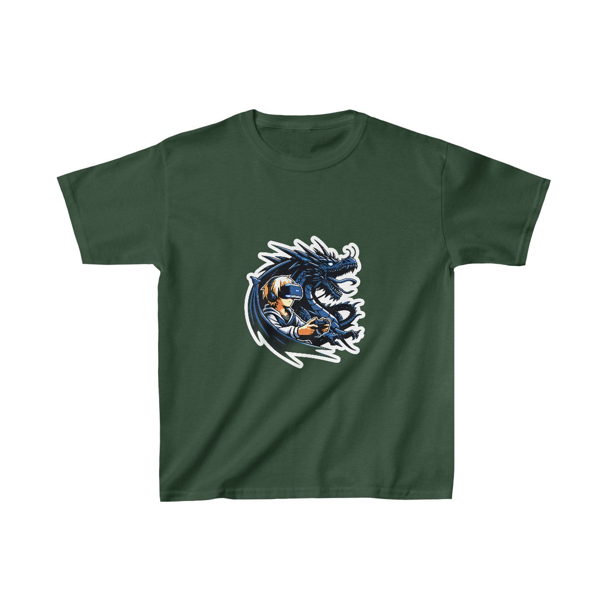 Kids Shonen AnimeVR Gamer T-Shirt Image 7