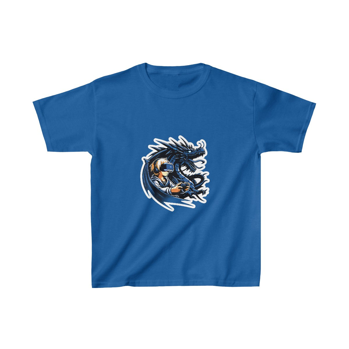 Kids Shonen AnimeVR Gamer T-Shirt Image 8