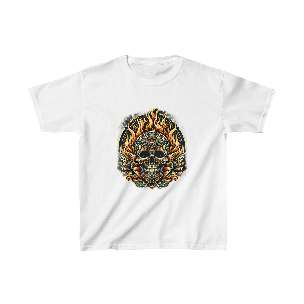 Kids SteampunkSkull T-Shirt  Image 2