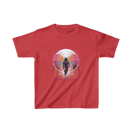 Kids SynthwaveJungle Scout T-Shirt Image 1