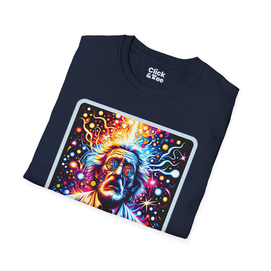 ModernMad Scientist Unique T-Shirt Image 1