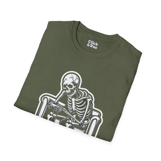 PhotographySkeleton Unique T-Shirt Image 1