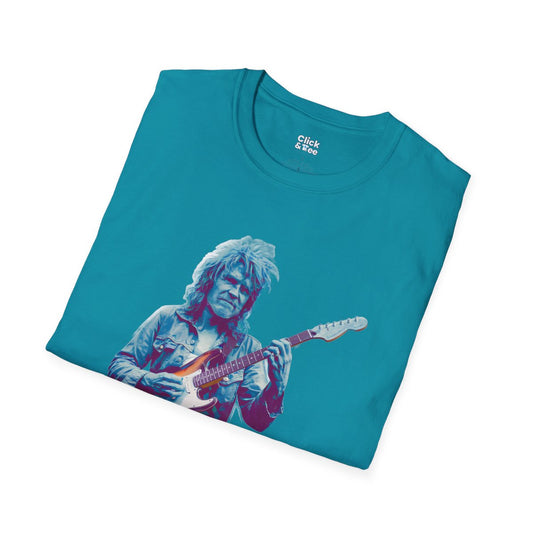 PsychadelicGuitar player  Unique T-Shirt Image 1