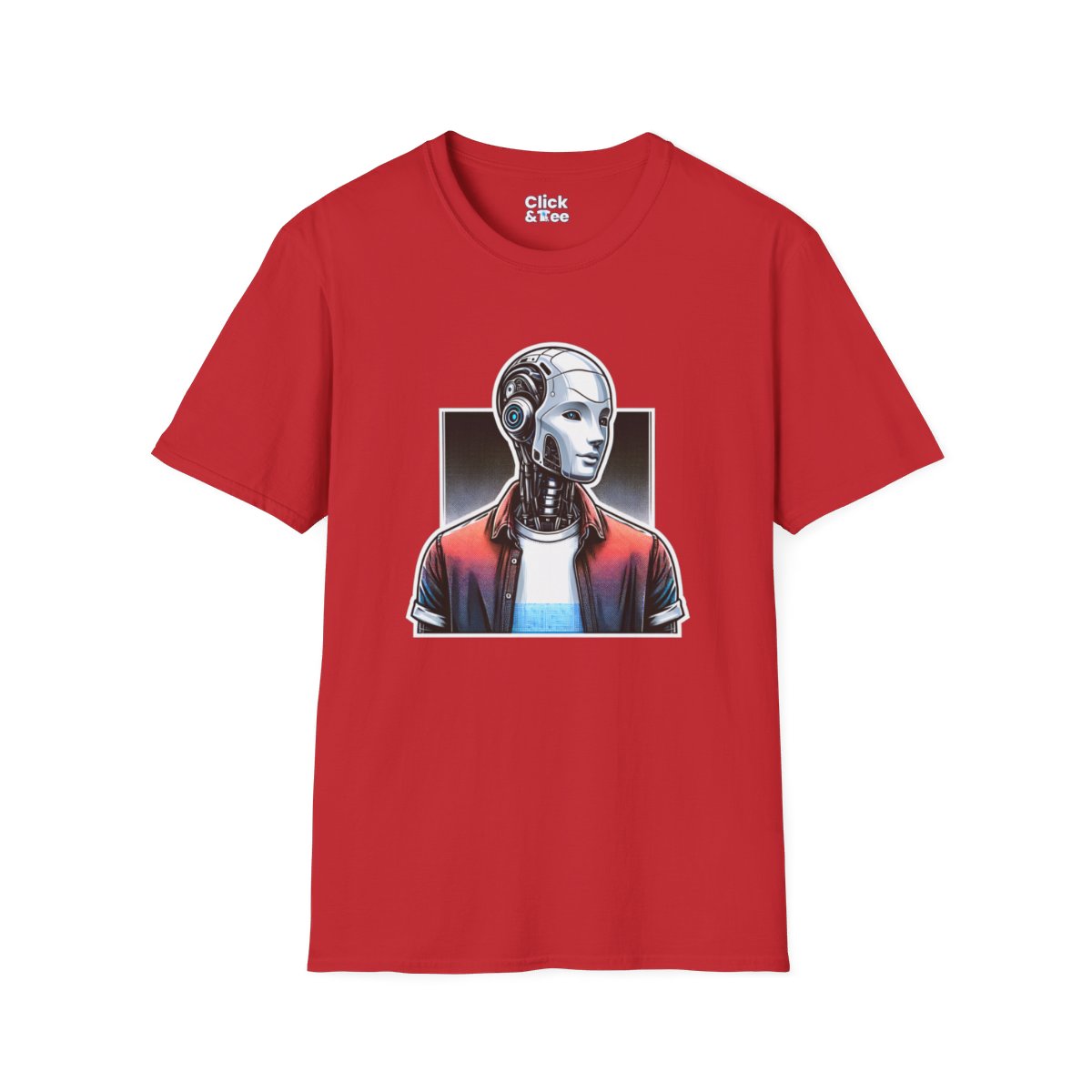 RealisticHumanoid AI Robot Unique T-Shirt Image 20