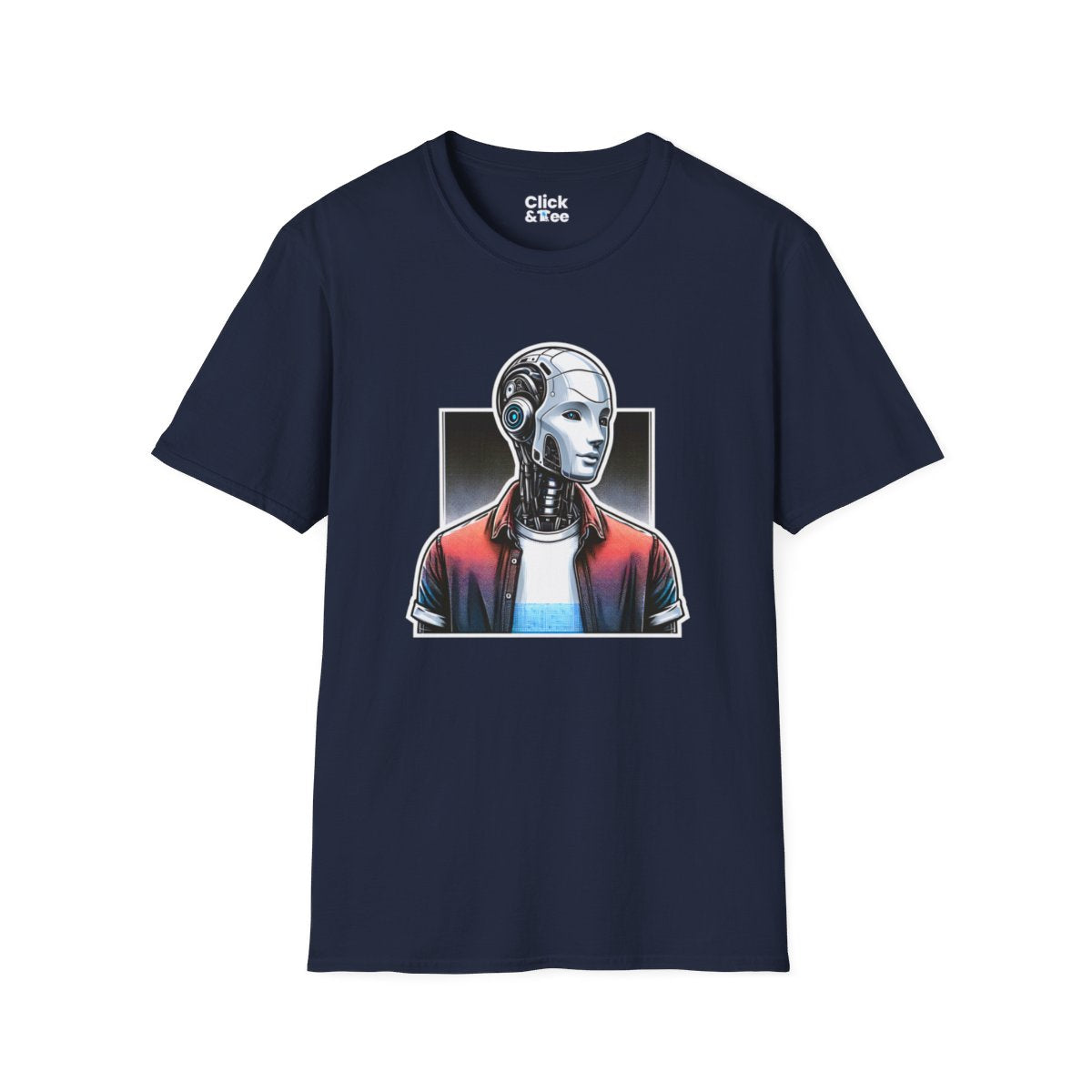 RealisticHumanoid AI Robot Unique T-Shirt Image 18