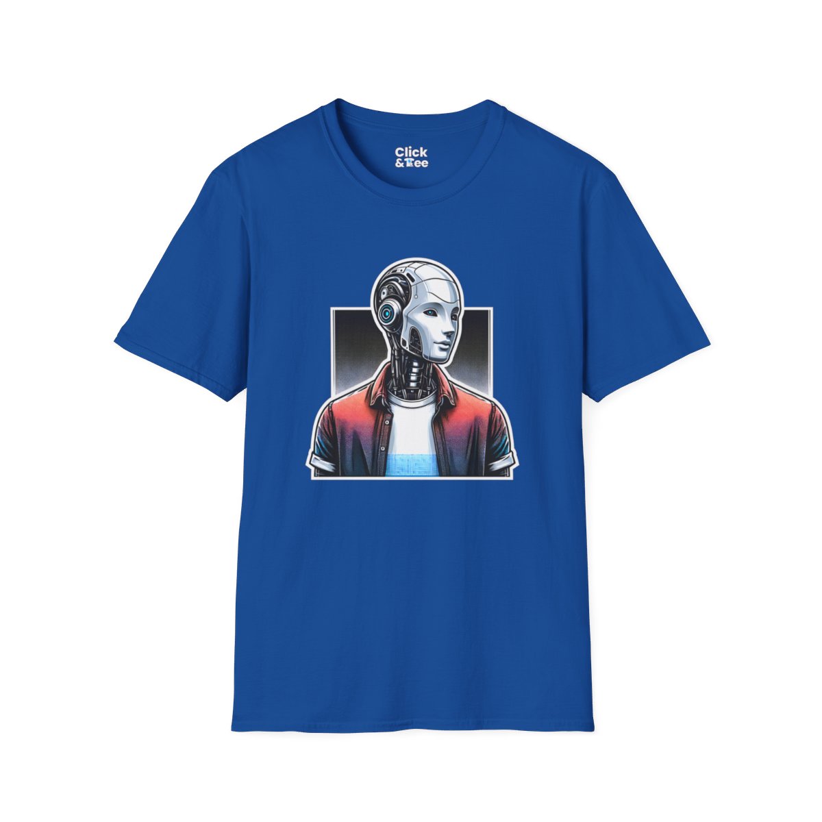 RealisticHumanoid AI Robot Unique T-Shirt Image 17