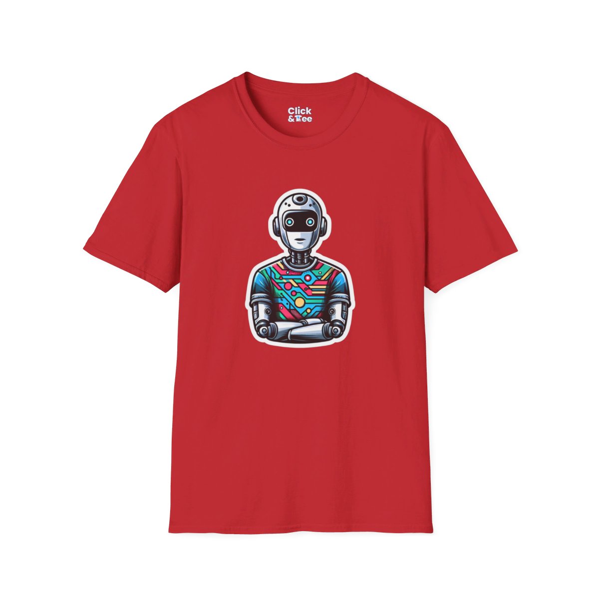 RealisticHumanoid AI Robot Unique T-Shirt Image 20