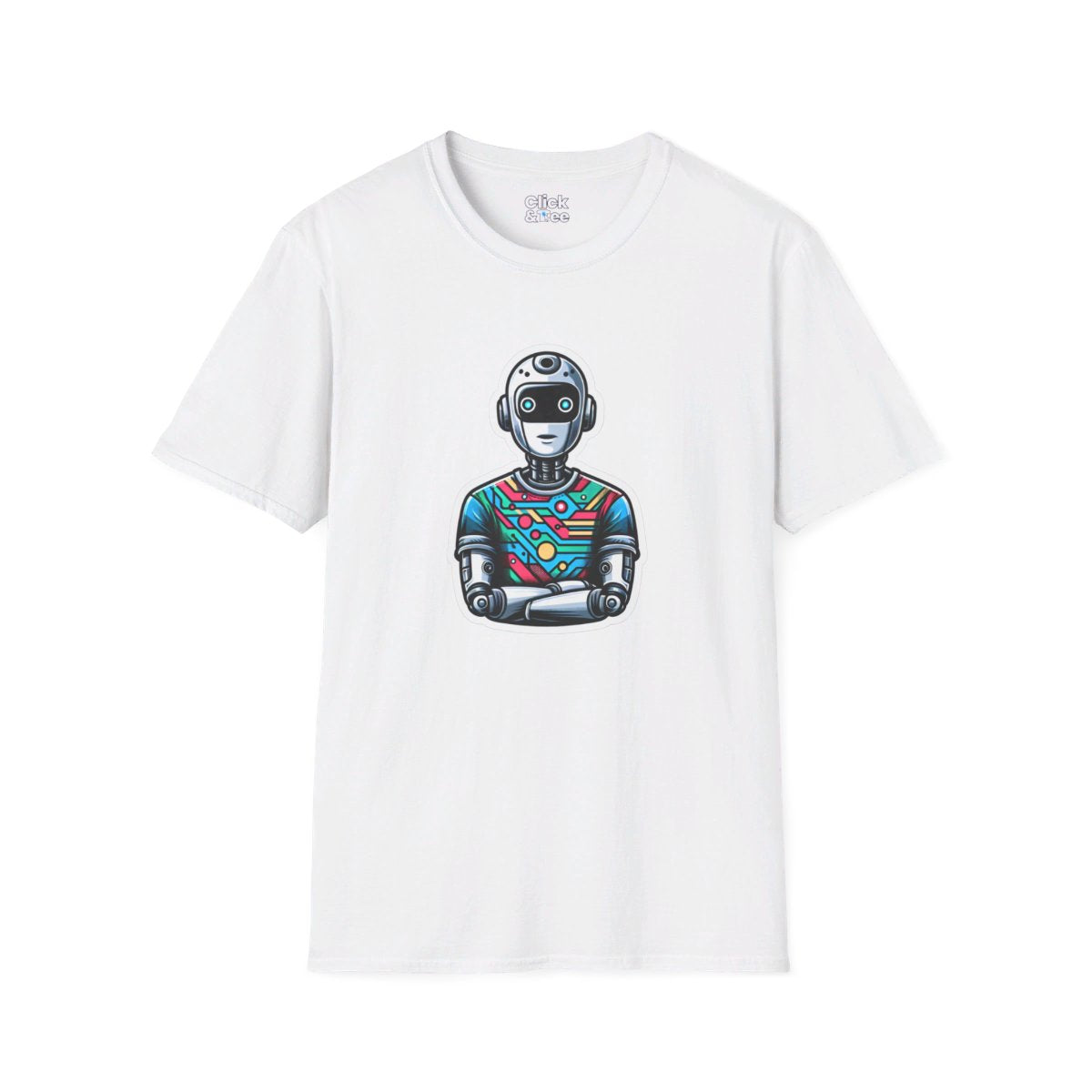 RealisticHumanoid AI Robot Tee Image 6
