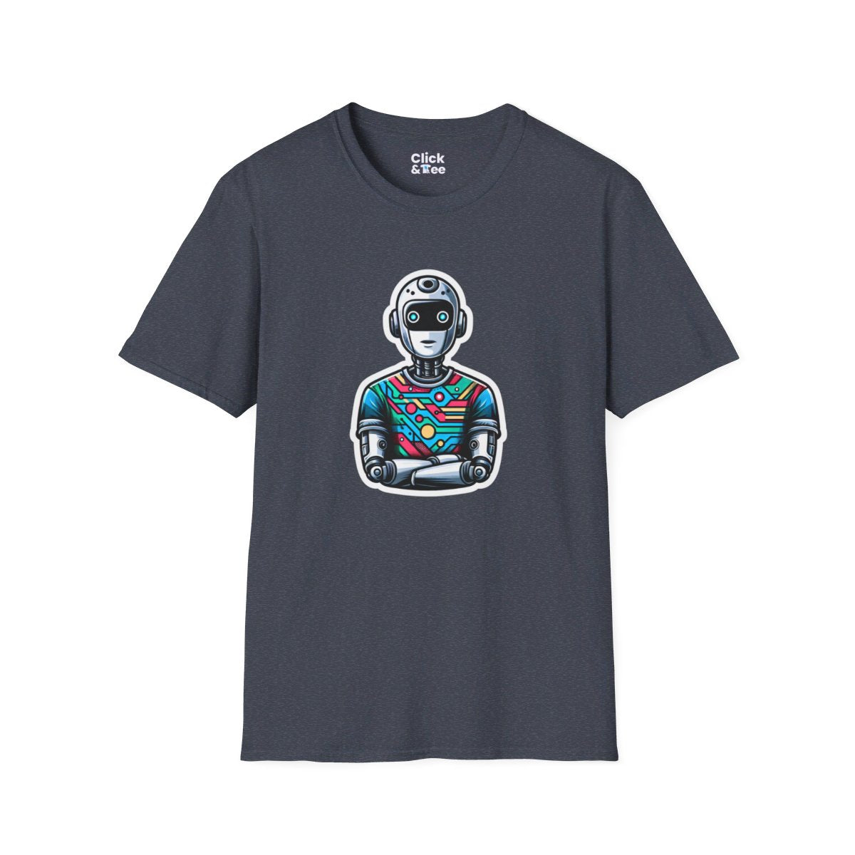 RealisticHumanoid AI Robot Unique T-Shirt Image 19