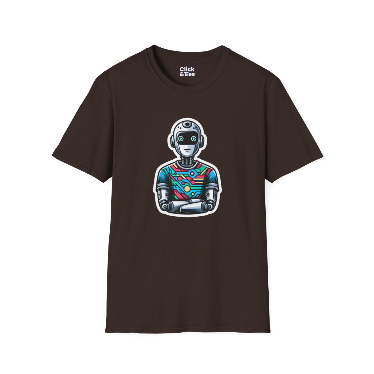 RealisticHumanoid AI Robot Unique T-Shirt Image 10