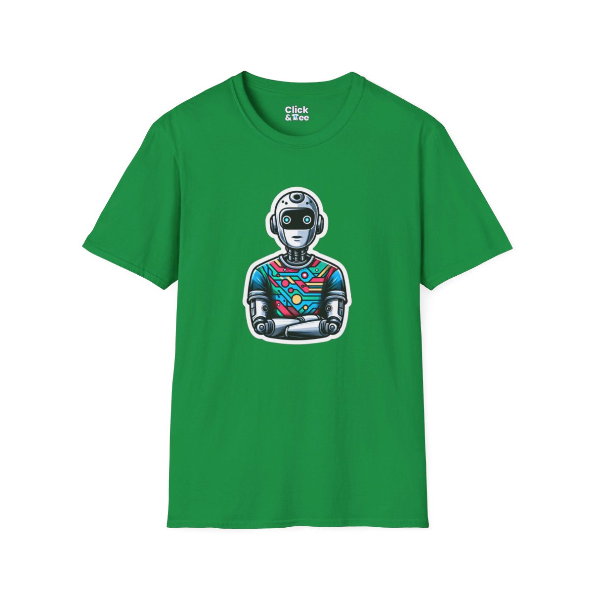 RealisticHumanoid AI Robot Unique T-Shirt Image 12