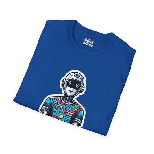 RealisticHumanoid AI Robot Unique T-Shirt Image 1