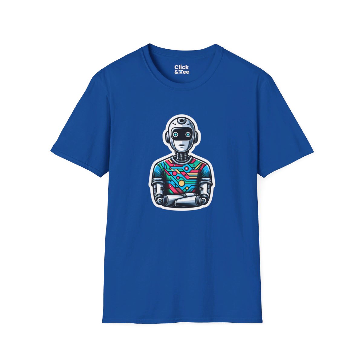 RealisticHumanoid AI Robot Unique T-Shirt Image 17