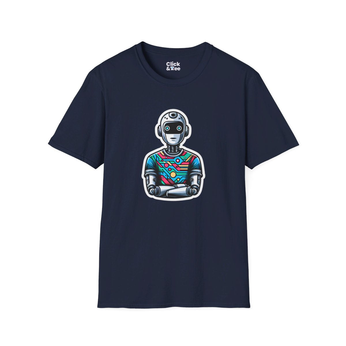 RealisticHumanoid AI Robot Unique T-Shirt Image 18