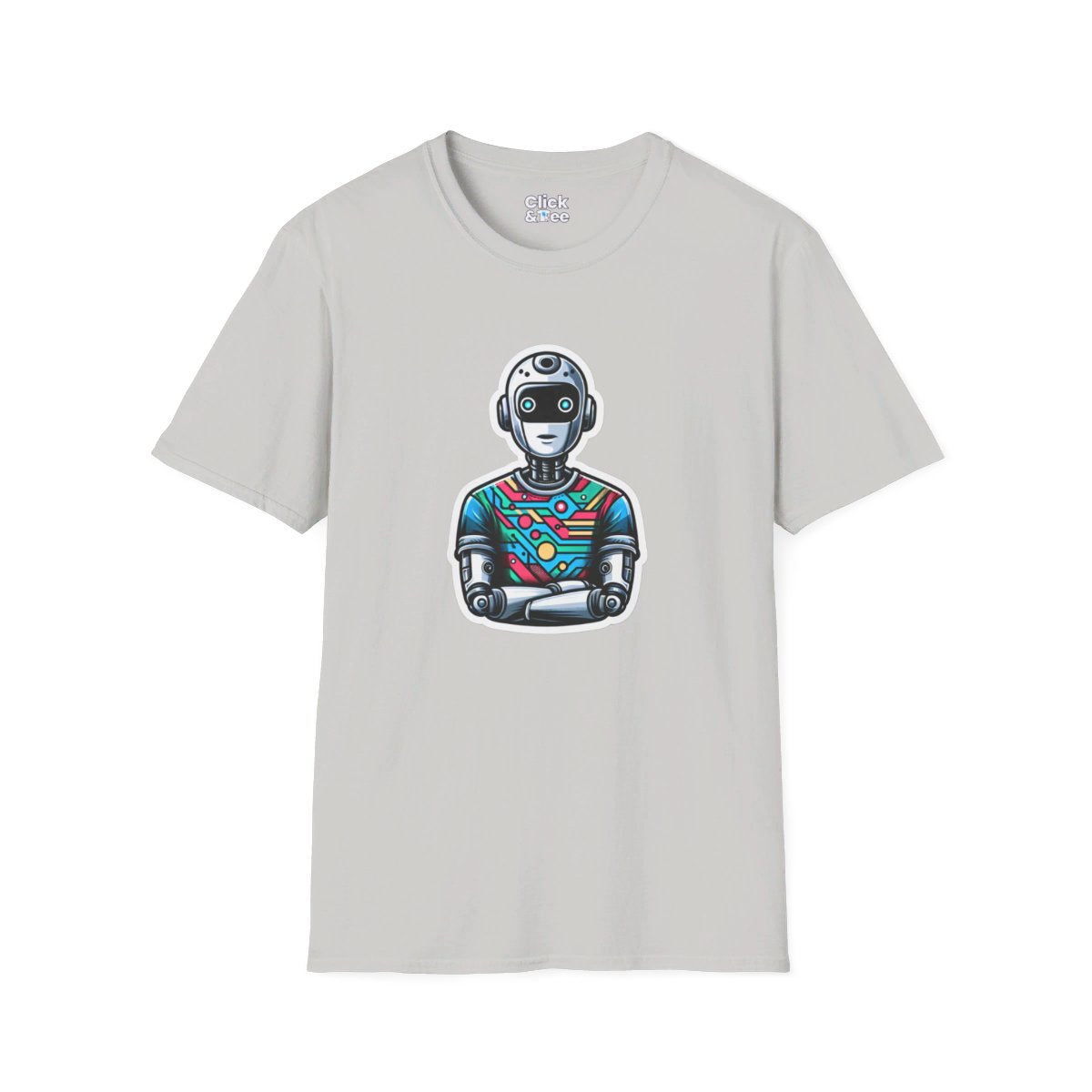 RealisticHumanoid AI Robot Unique T-Shirt  Image 5
