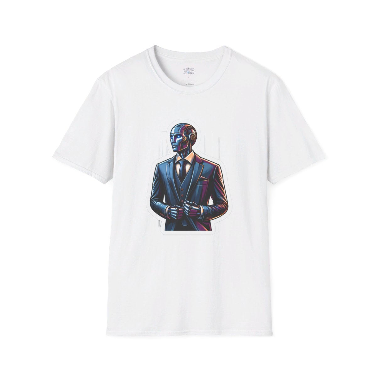 RealisticHumanoid Robot Gentleman Tee Image 6