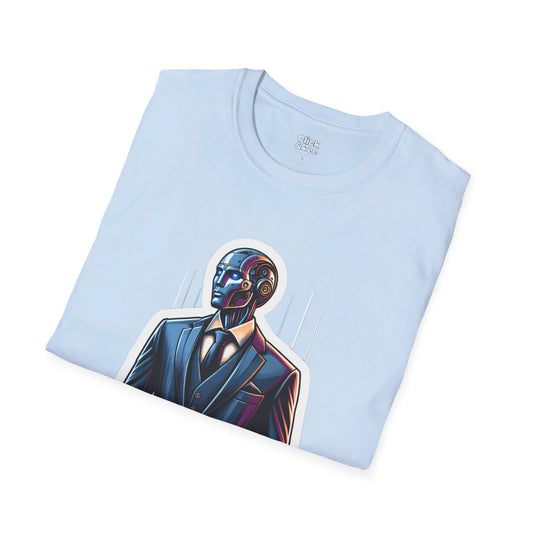 RealisticHumanoid Robot Gentleman Unique T-Shirt Image 1