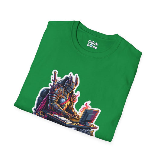 RealisticKnight Unique T-Shirt Image 1