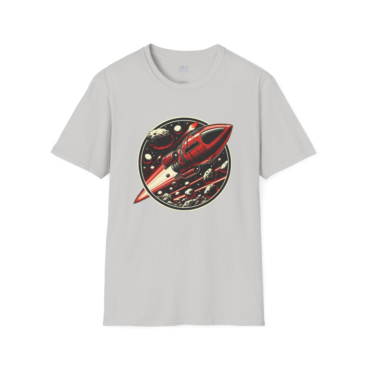 RealisticRocketship Unique T-Shirt  Image 5