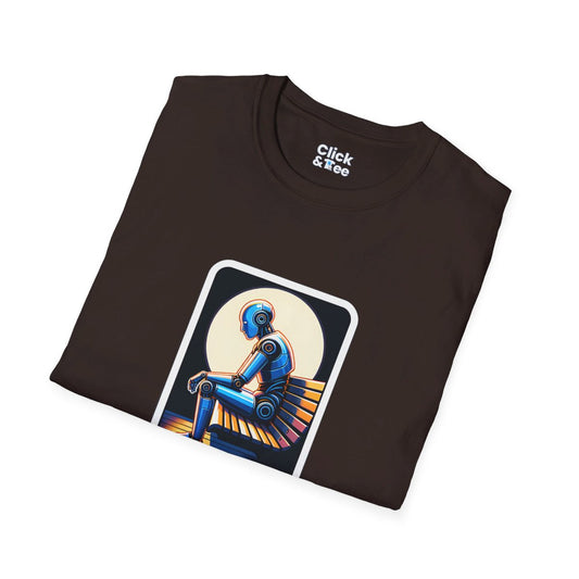 RealisticHumanoid AI Robot Unique T-Shirt Image 1