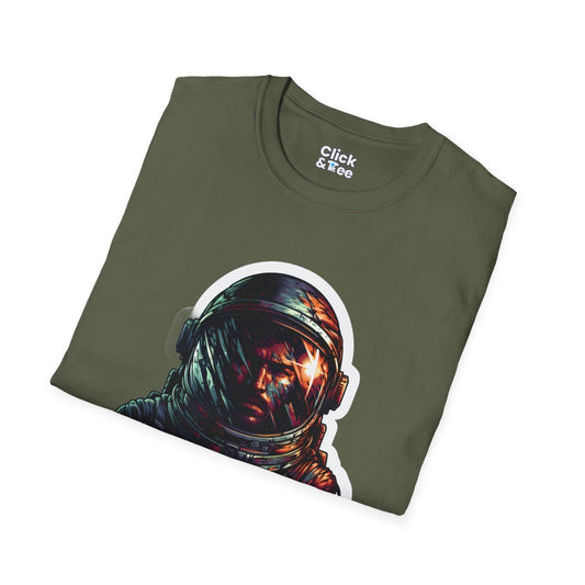 RealisticAstronaut Explorer Unique T-Shirt Image 1