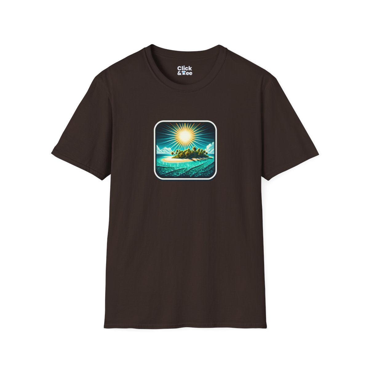 RetroParadise Island Unique T-Shirt Image 10