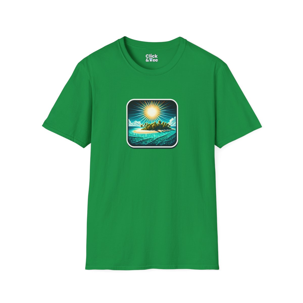RetroParadise Island Unique T-Shirt Image 12