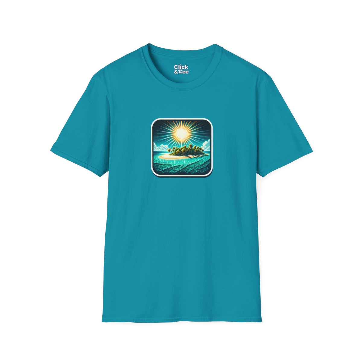 RetroParadise Island Unique T-Shirt Image 13