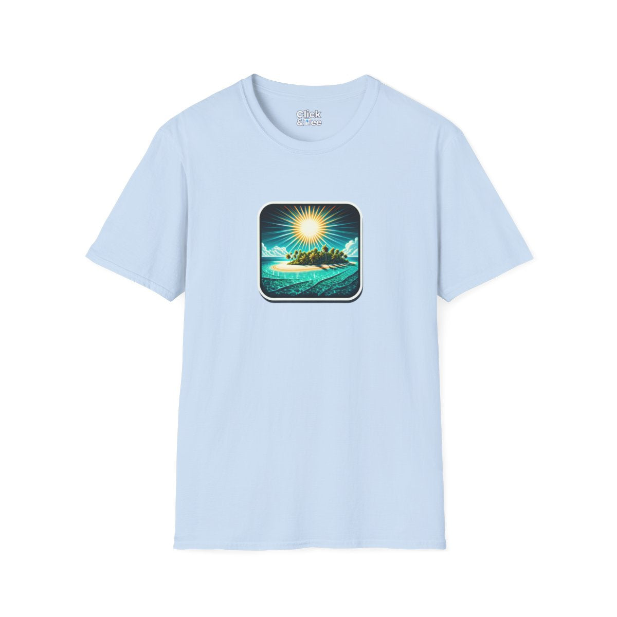 RetroParadise Island Unique T-Shirt Image 14