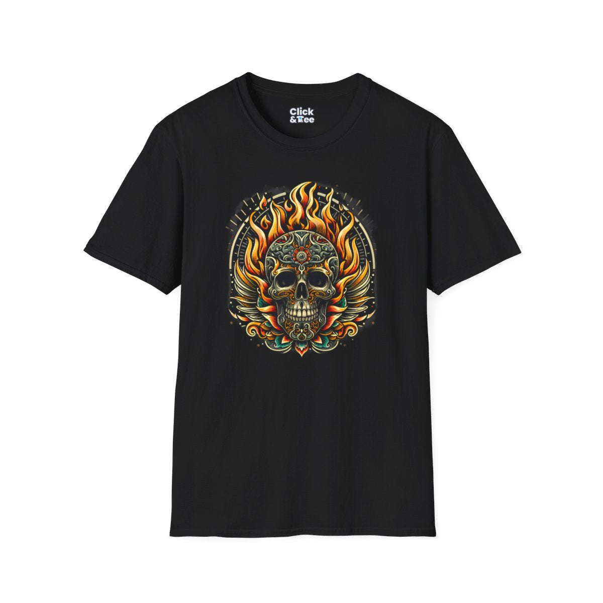 SteampunkSkull Unique T-Shirt  Image 3