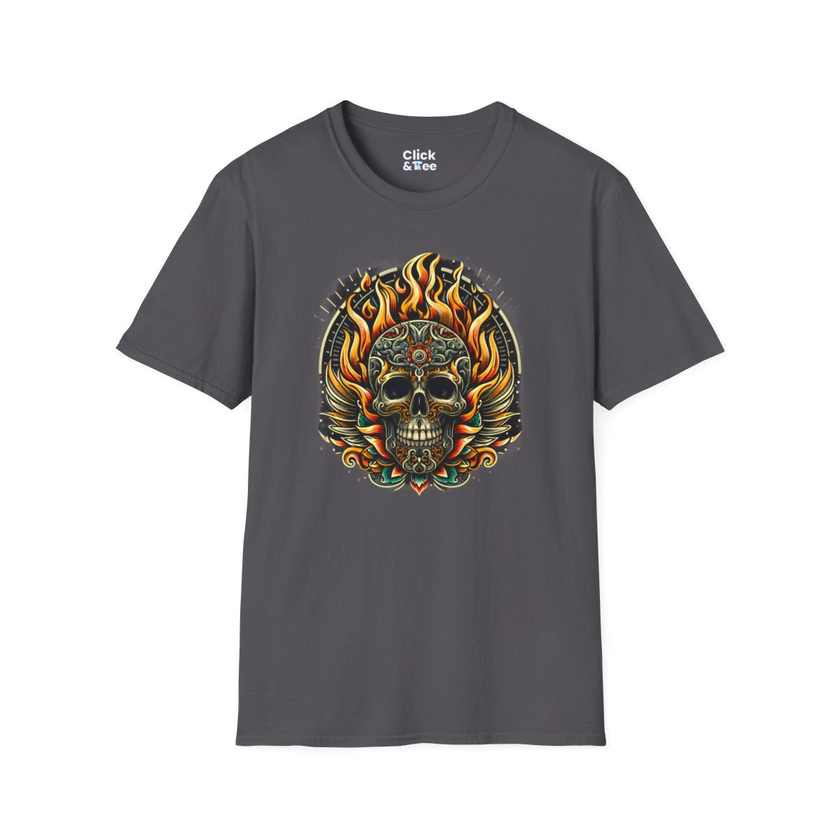 SteampunkSkull Unique T-Shirt Image 16