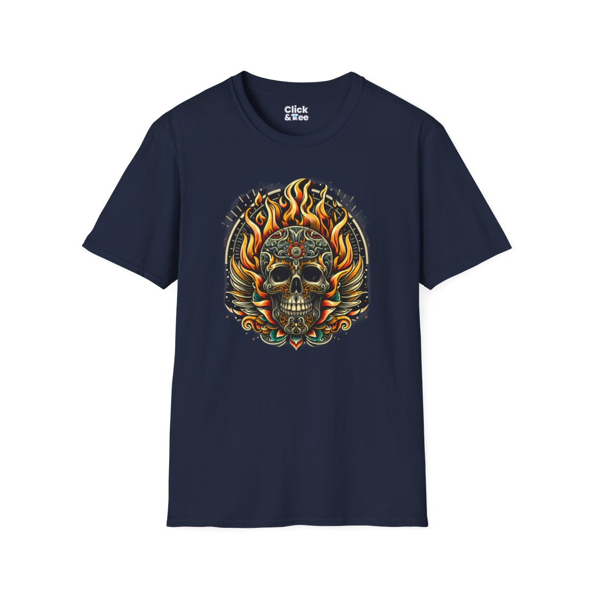 SteampunkSkull Unique T-Shirt Image 18