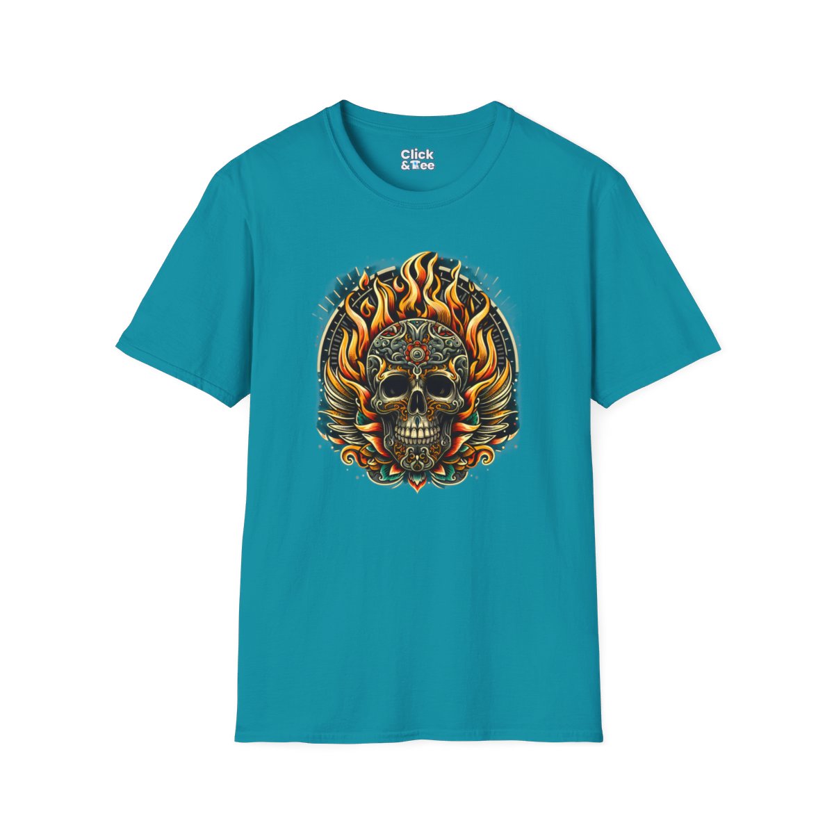 SteampunkSkull Unique T-Shirt Image 13