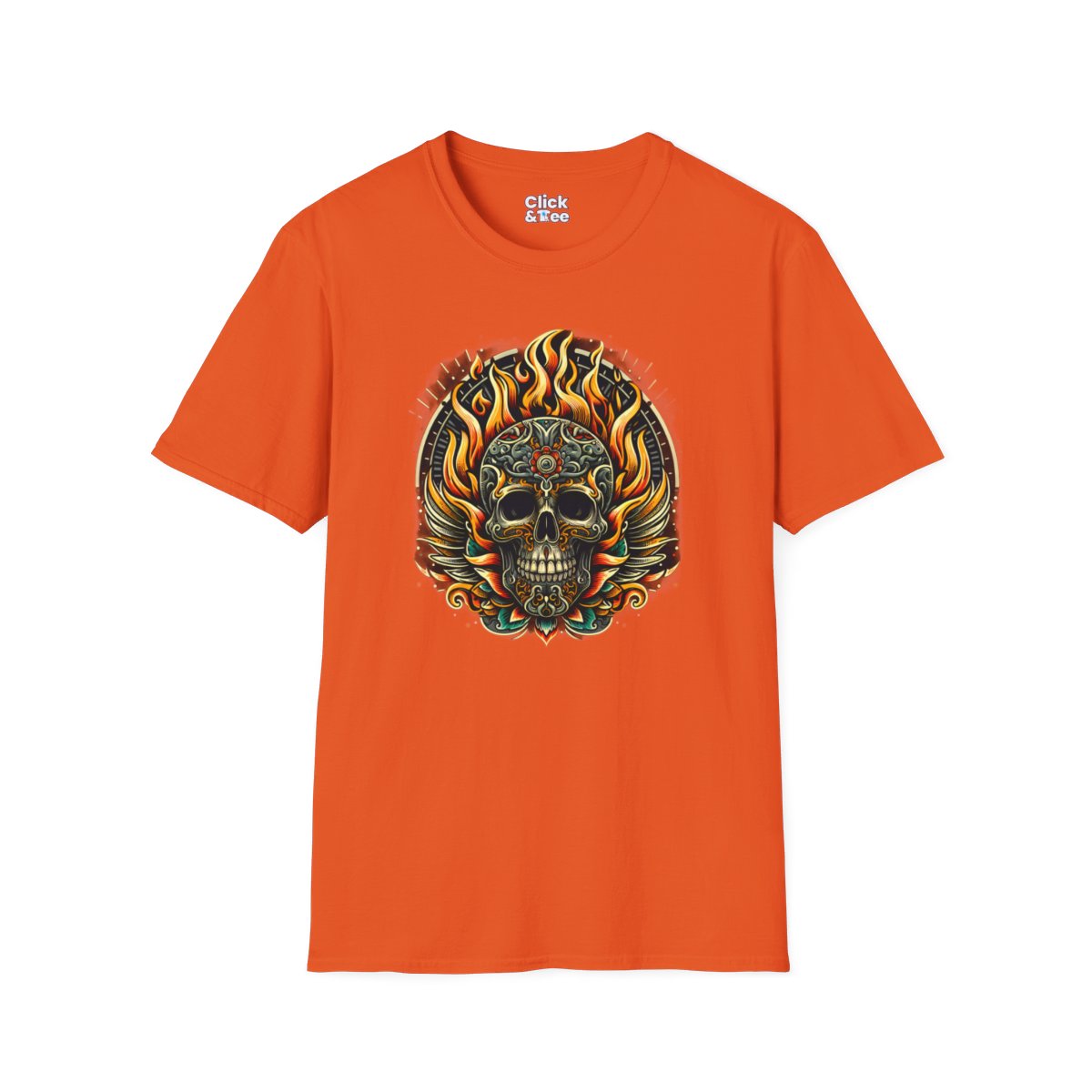 SteampunkSkull Unique T-Shirt Image 9