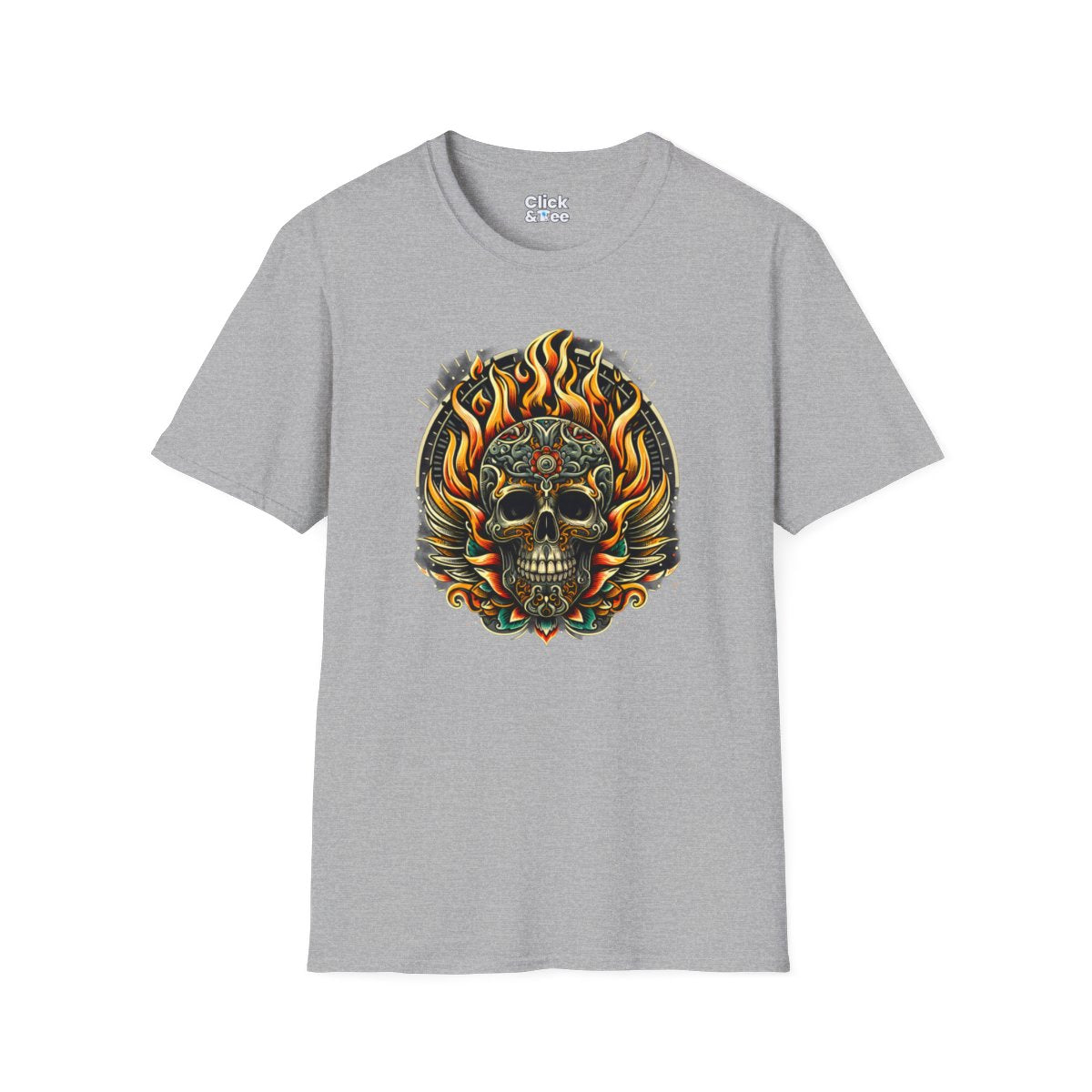 SteampunkSkull Unique T-Shirt  Image 2