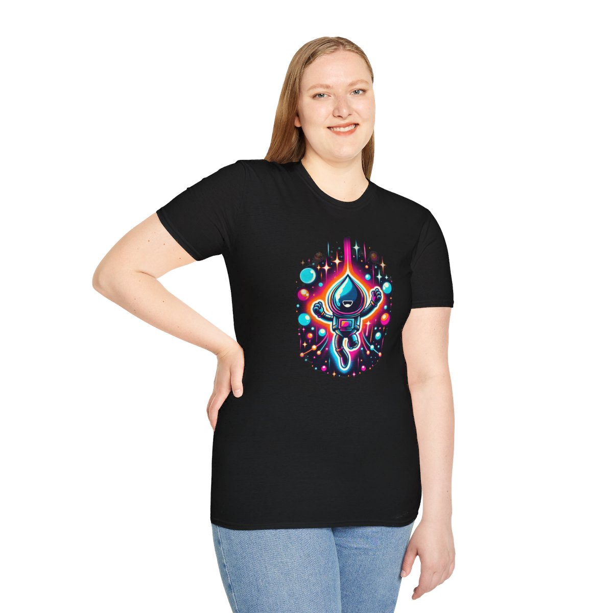 SynthwaveSpace pioneer Unique T-Shirt Image 8